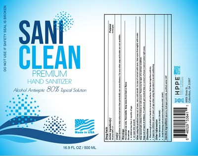 16 Oz Label (16.9 Oz 500 mL Hp2481 Label)